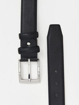 Deri G?r?n?ml? Erkek Kemer