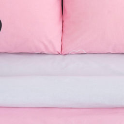 Постельное бельё Этель Дуэт Pink heart 143х215 см - 2 шт, 220х240 см, 70х70 см - 2 шт, поплин  фото 4