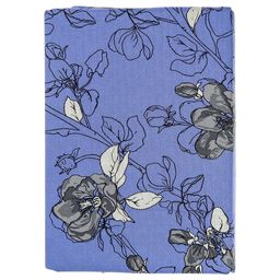 Пододеяльник на пуговицах 2-х спальный Цветы сакуры лавандовый 175х215см, бязь Комфорт 121г/м2, хлопок 100%, упаковка Классическая ПВХ 28х41см, Домашняя мода (Россия)  фото 2