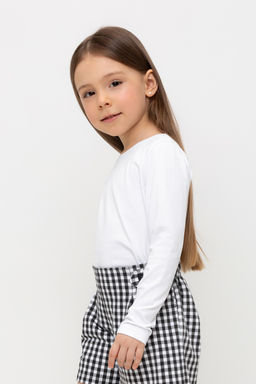 КР 302619/белый к519 джемпер для дев - Crockid фото 3