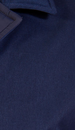 Пуховик мужской двусторонний 1170-6 синий - Broswil фото 2