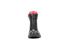 Ботинки EDART 227.V.astra15bl.black+red/шерсть