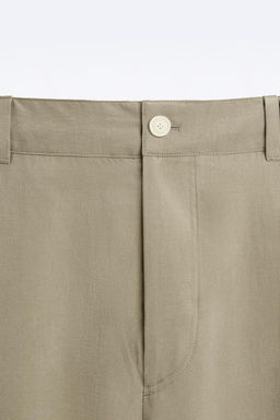 LYOCELL BLEND TROUSERS - Zara фото 7