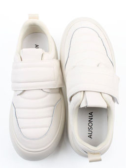 03-YH462-2 LT. BEIGE Полуботинки спортивные демисезонные женские (натуральная кожа)