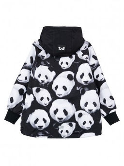 12421070 Куртка с полиуретановым покрытием для девочек (ветровка) - Playtoday фото 4