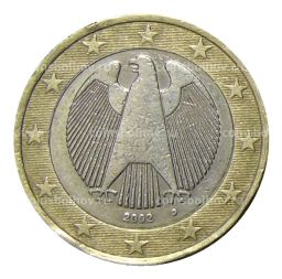 1 евро 2002 года D Германия
