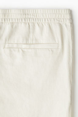 Pantal?n corto en mezcla de lino Relaxed Fit - H&m фото 2