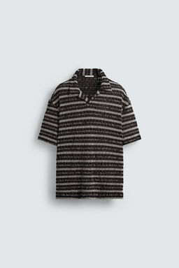 JACQUARD KNIT POLO SHIRT - Zara фото 5