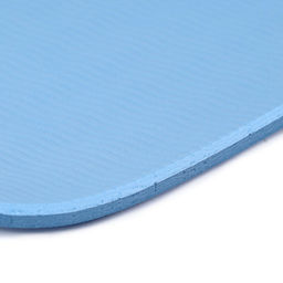 Коврик для йоги и фитнеса спортивный гимнастический двухслойный TPE 8мм. 183х61х0,8 цвет: голубой / YM2-TPE-8B /уп 12/ - Галеонтрейд фото 2