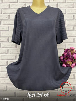 Футболка женская однотонная - Bruno фото 4