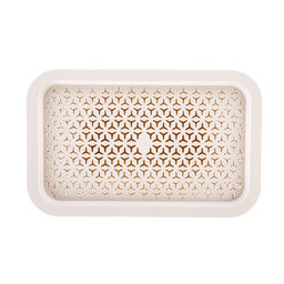 Корзина д/белья "Элемент" 30л узкая (бежевый) М9084