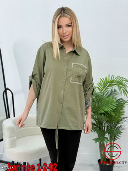 Рубашка женская с рукавами 3/4 - Bruno фото 3