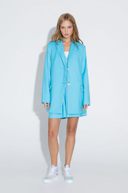 Жакет Pirs 4648 ярко-голубой  фото 3