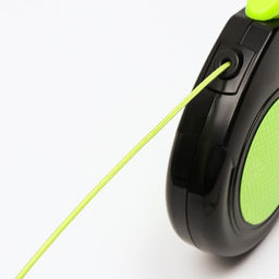 Рулетка Пижон светоотражающая, 8 м, до 50 кг, трос, прорезиненная ручка, зелёная  фото 5