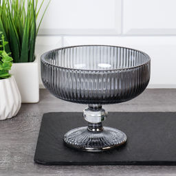 Креманка 300 мл / KF-039-4 /уп 48/ серая - Галеонтрейд фото 2