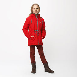 RODOS Куртка для девочки мембрана демисезон М-198 Ультрамарин  фото 45