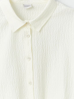 Basic K?sa Kollu K?z ?ocuk Crop G?mlek