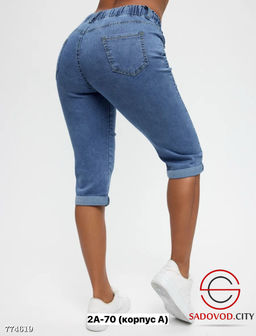 Капри джинсовые женские - Bruno фото 11