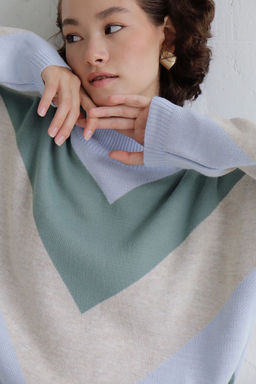 10344 Свитер мятно-голубой - Martichelli фото 11