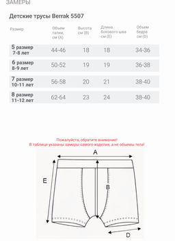 Трусы для мальчика Berrak 5507  фото 14