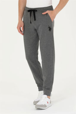 Мужские спортивные штаны антрацитового меланжа - U.s. polo assn фото 3