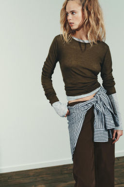 TRF BAGGY MID-WAIST JEANS