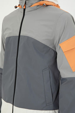 Пальто мужское U.S. Polo Assn серое  фото 14