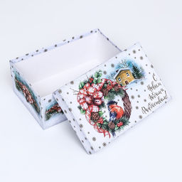 Коробка прямоугольная Зимняя ,27 17 11 см - Simaland фото 8