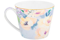 Кружка 450 мл 12,8*10,3*8,5 см Акварель голубая NEW BONE CHINA - Elan gallery фото 6