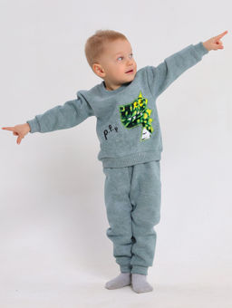 Костюм для мальчика с начесом Футер - Оптима фото 5