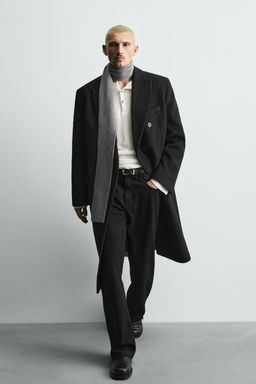 DOUBLE-BREASTED WOOL COAT - Zara фото 6