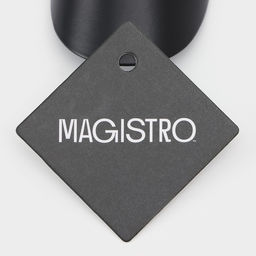 Совок Magistro Alum black, 370 мл, 21.5 см, чёрные