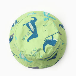 Панама детская KAFTAN «Крокодилы», зелёная, размер 50