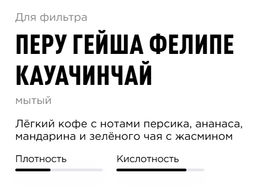 Кофе Перу Гейша Фелипе Кауачинчай - Tasty coffee фото 2