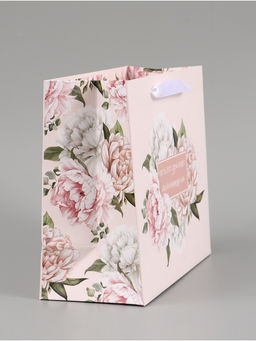 Цена за 2 шт. Пакет подарочный «Особенный день. Цветы», 27×23×11.5 см