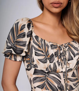 Платье #ОКТ035003, серый - Dommod фото 5