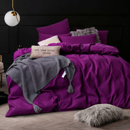 Комплект постельного белья Однотонный Сатин CS027 2 спальный 70-70 2 шт;50-70 2 шт