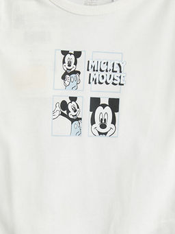 Mickey Mouse Bask?l? Erkek Bebek Z?b?n