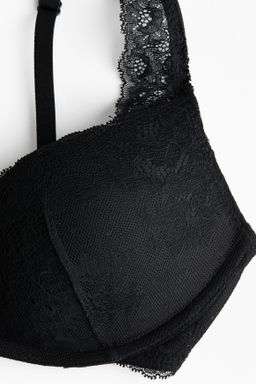 Sujetador push-up de encaje sin aros - H&m фото 5