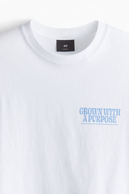 Camiseta con motivo estampado Loose Fit - H&m фото 7