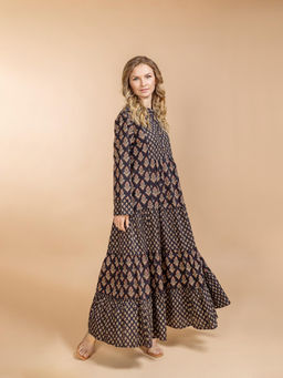 Платье (хлопок) №25-584-1 - Ганг фото 2