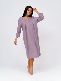 Ночная сорочка женская, цвет коричневый