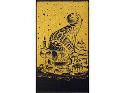 Полотенце махровое 6с103.412ж1 Рождественской ночью (т.желтый) 50х90см