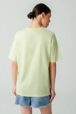 Арт. 3-1145 Футболка женская 42-50 (5 шт) Цвет:фисташковый - Калинка фото 4