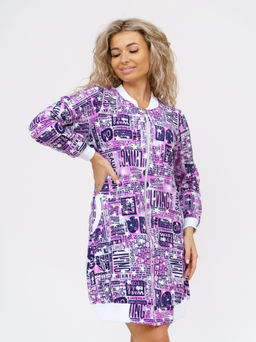 329 Халат "сиреневый"