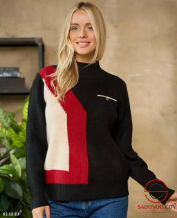 Свитер женский с принтом - Bruno фото 5