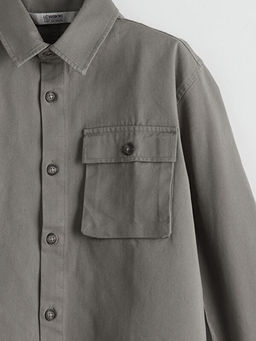 Uzun Kollu Erkek ?ocuk G?mlek