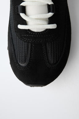 ZAPATILLA DEPORTIVA SERRAJE / Negro - Zara фото 4