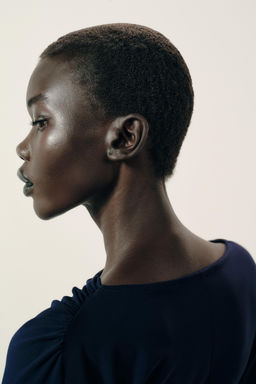 BELTED GATHERED DRESS - Zara фото 6