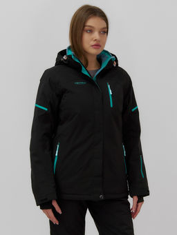 Горнолыжный костюм женский зимний черного цвета 001_1Ch - Mtforce фото 14